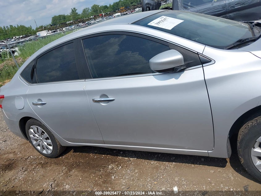 2015 Nissan Sentra Fe+ S/S/Sl/Sr/Sv VIN: 3N1AB7AP7FL647593 Lot: 39925477