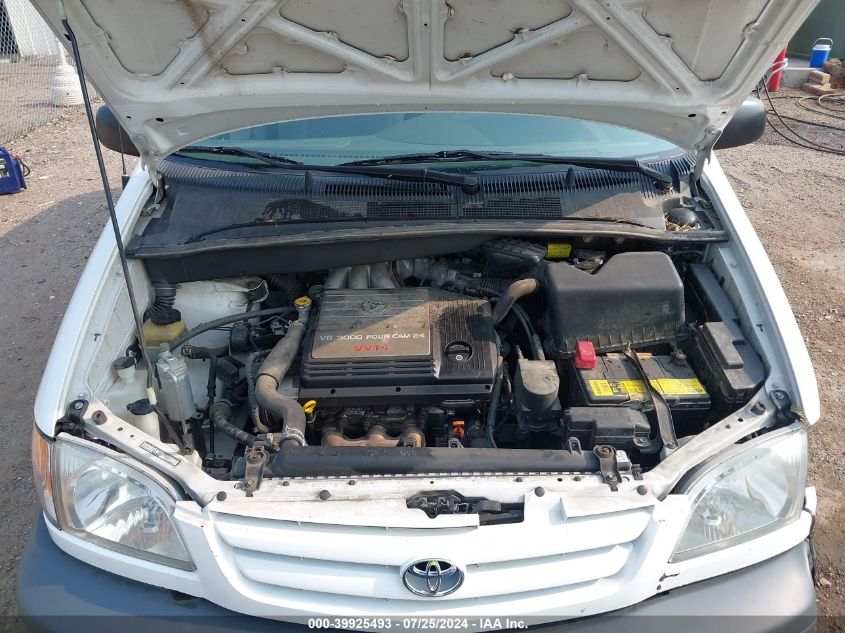 2002 Toyota Sienna Le VIN: 4T3ZF13C12U488889 Lot: 39925493