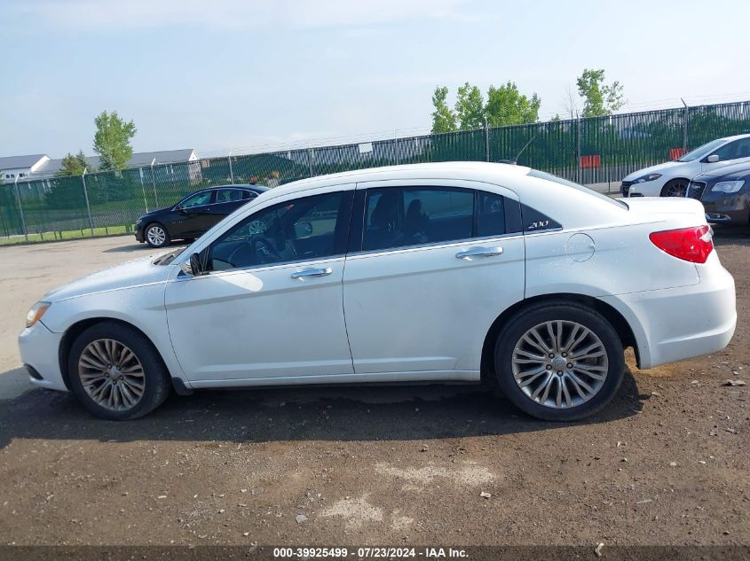 2012 Chrysler 200 Limited VIN: 1C3CCBCG5CN326414 Lot: 39925499