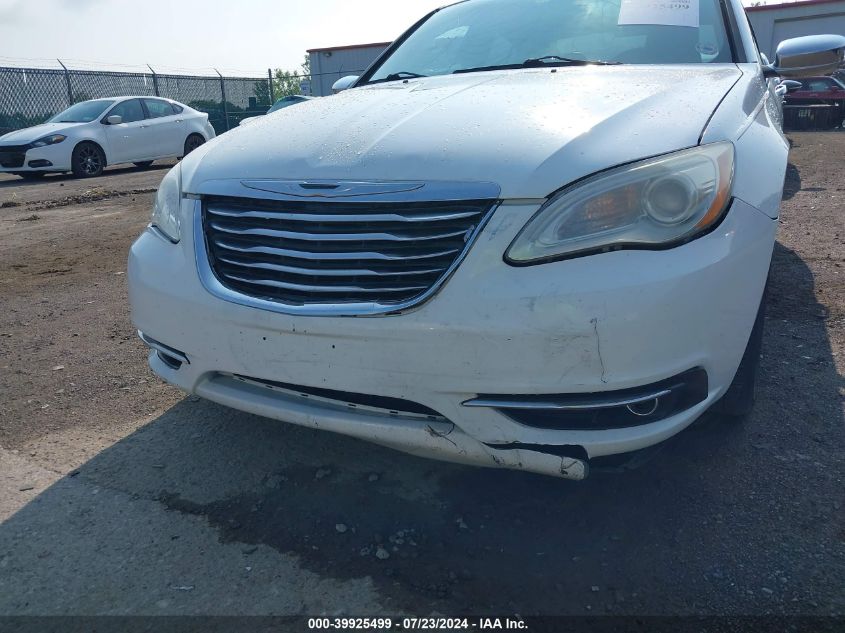 2012 Chrysler 200 Limited VIN: 1C3CCBCG5CN326414 Lot: 39925499