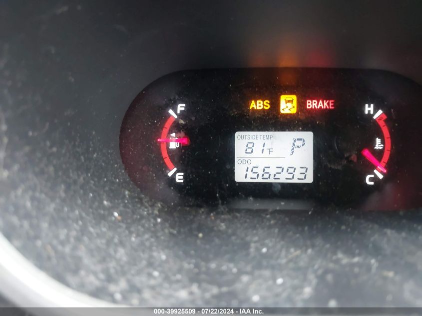 2010 Toyota Matrix VIN: 2T1KU4EE2AC250632 Lot: 39925509