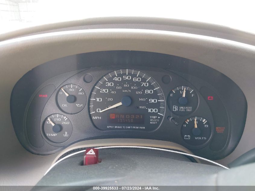 2002 Chevrolet Astro VIN: 1GCDM19X52B145408 Lot: 39925533