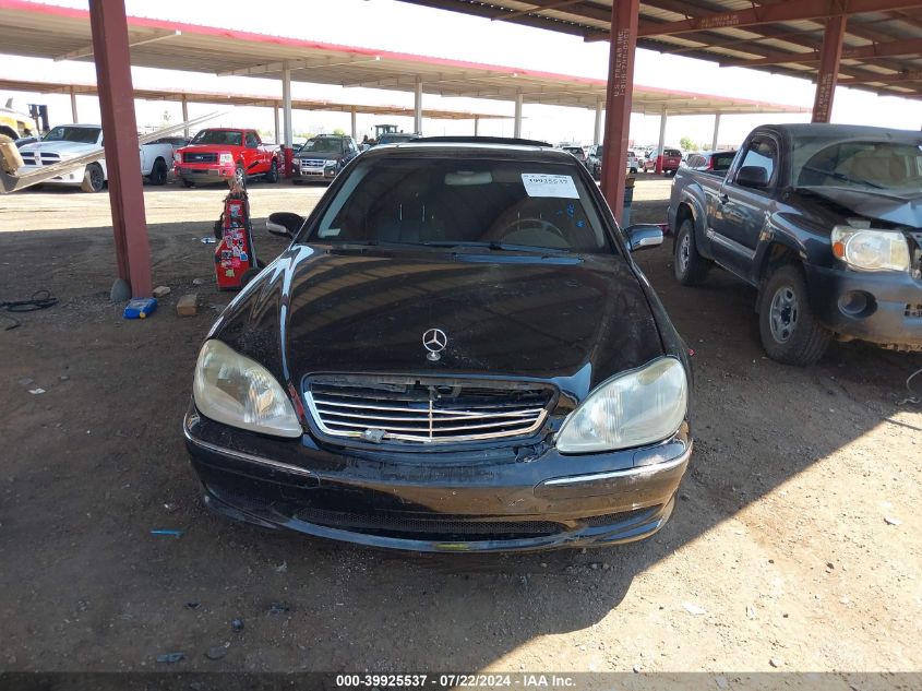 2002 Mercedes-Benz S 55 Amg VIN: WDBNG73J52A264308 Lot: 39925537