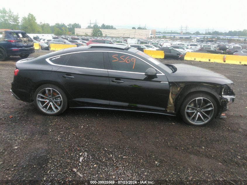 2024 Audi A5 Sportback Premium 45 Tfsi S Line Quattro S Tronic VIN: WAUDACF54RA072682 Lot: 39925569