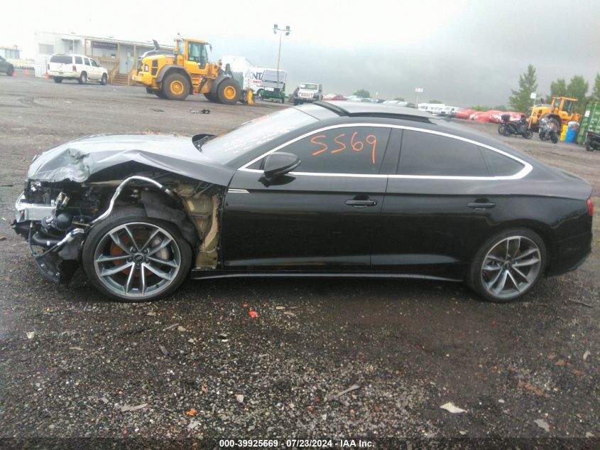 2024 Audi A5 Sportback Premium 45 Tfsi S Line Quattro S Tronic VIN: WAUDACF54RA072682 Lot: 39925569