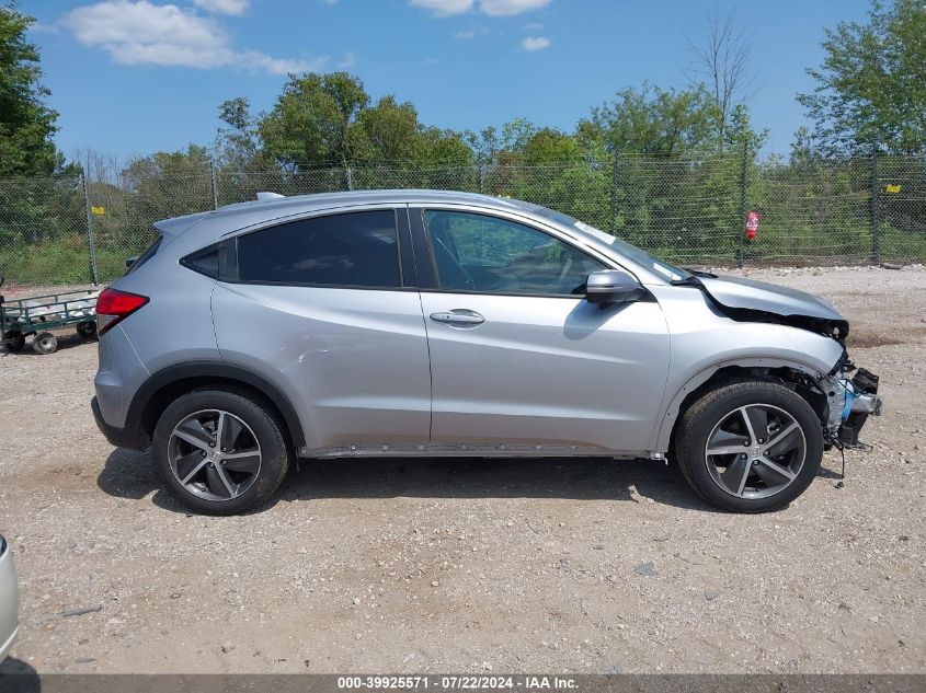 2022 Honda Hr-V Awd Ex VIN: 3CZRU6H52NM754109 Lot: 39925571