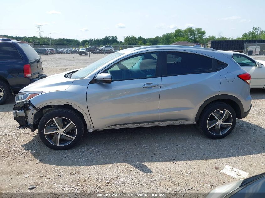 2022 Honda Hr-V Awd Ex VIN: 3CZRU6H52NM754109 Lot: 39925571
