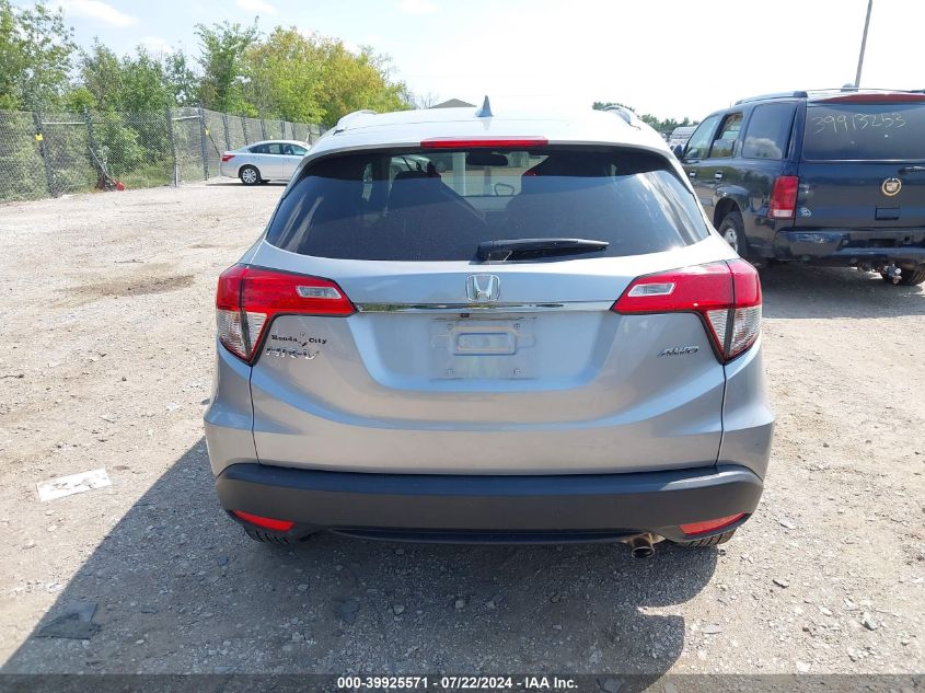 2022 Honda Hr-V Awd Ex VIN: 3CZRU6H52NM754109 Lot: 39925571