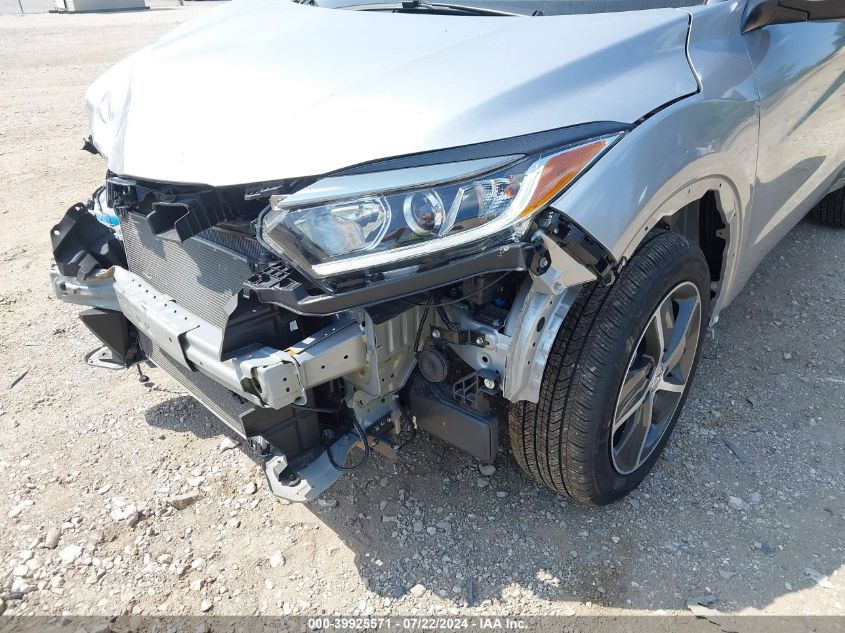 2022 Honda Hr-V Awd Ex VIN: 3CZRU6H52NM754109 Lot: 39925571