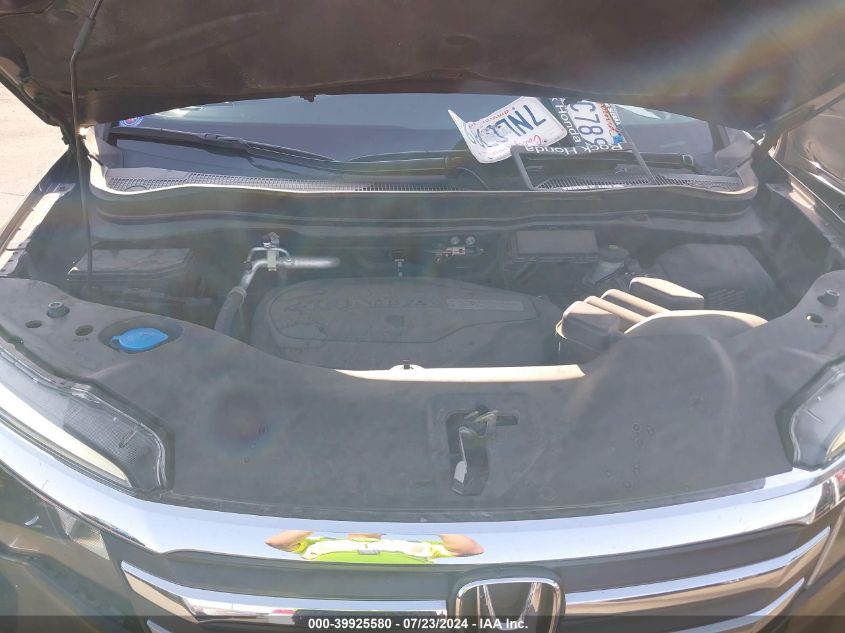 2016 Honda Pilot Exln VIN: 5FNYF5H70GB011981 Lot: 39925580