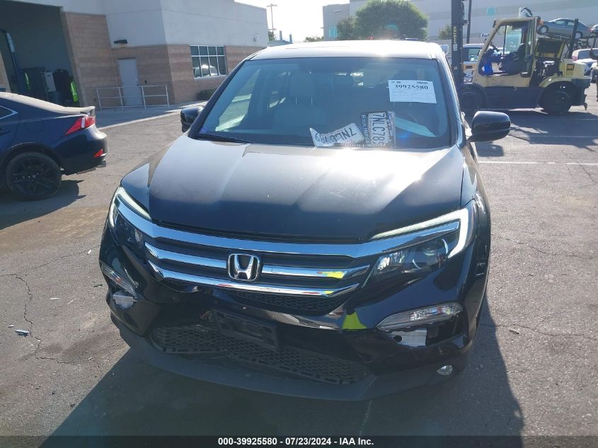 2016 Honda Pilot Exln VIN: 5FNYF5H70GB011981 Lot: 39925580