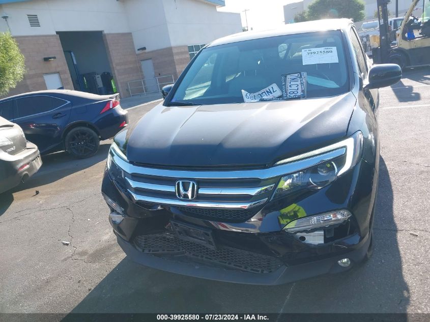 2016 Honda Pilot Exln VIN: 5FNYF5H70GB011981 Lot: 39925580