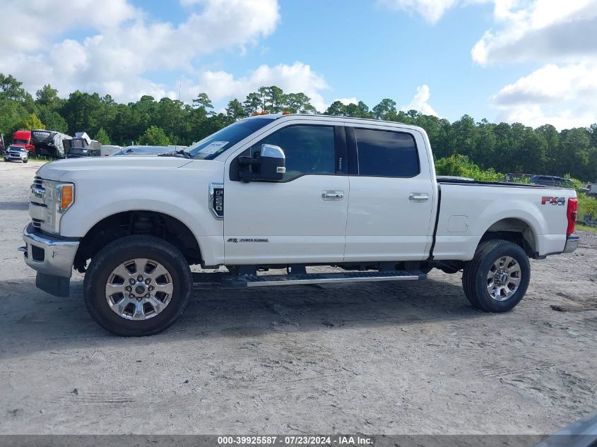 2017 Ford F-250 Lariat VIN: 1FT7W2BT5HEB63533 Lot: 39925587