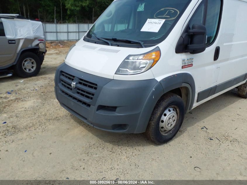 2018 Ram Promaster 1500 Low Roof 136 Wb VIN: 3C6TRVAG0JE127570 Lot: 39925610