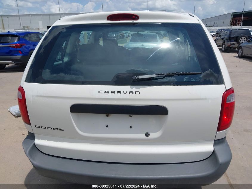 2005 Dodge Caravan Se VIN: 1D4GP25B05B410859 Lot: 39925611