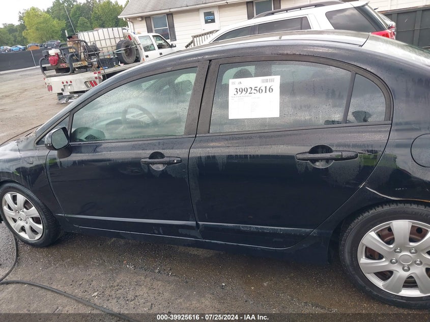 2008 Honda Civic Sdn Lx VIN: 1HGFA16588L044114 Lot: 39925616