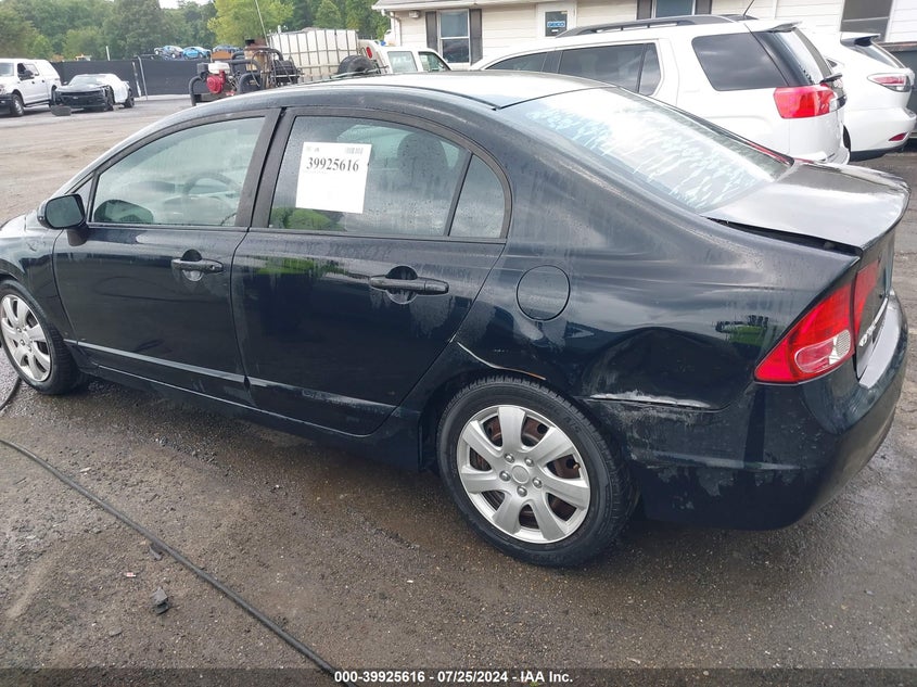 2008 Honda Civic Sdn Lx VIN: 1HGFA16588L044114 Lot: 39925616