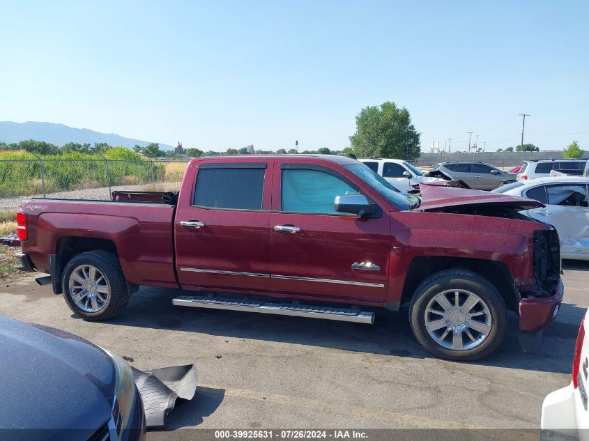 2014 Chevrolet Silverado 1500 High Country VIN: 3GCUKTEJ2EG305582 Lot: 39925631