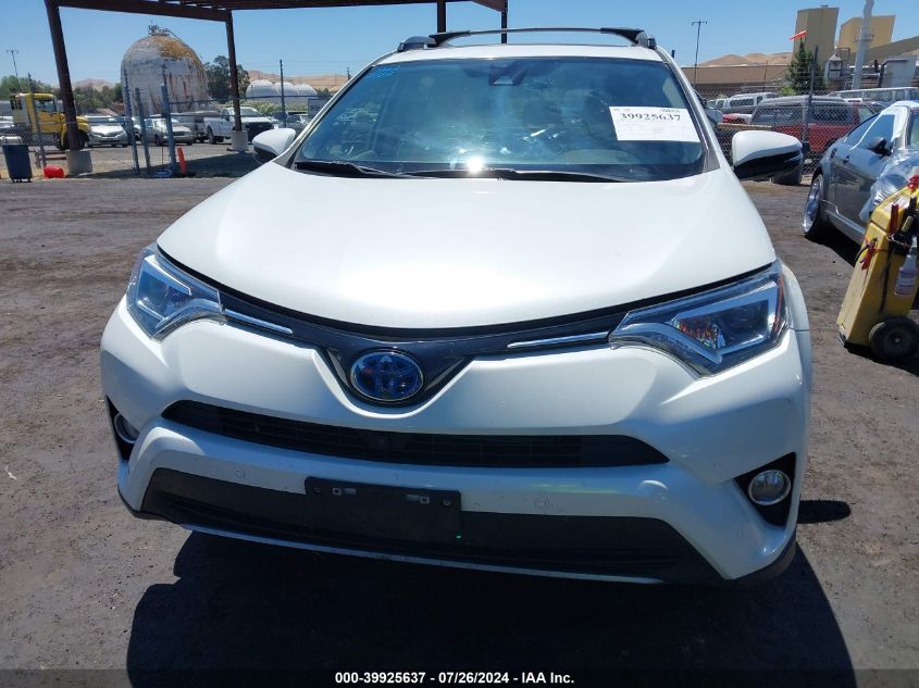 2017 Toyota Rav4 Hybrid Limited VIN: JTMDJREV1HD084678 Lot: 39925637