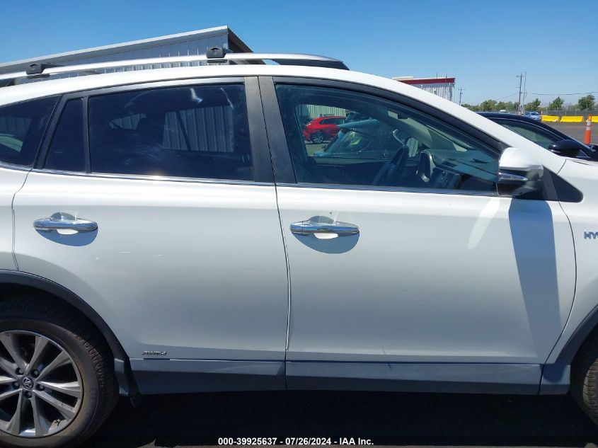 2017 Toyota Rav4 Hybrid Limited VIN: JTMDJREV1HD084678 Lot: 39925637