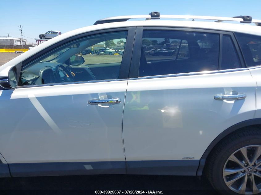 2017 Toyota Rav4 Hybrid Limited VIN: JTMDJREV1HD084678 Lot: 39925637