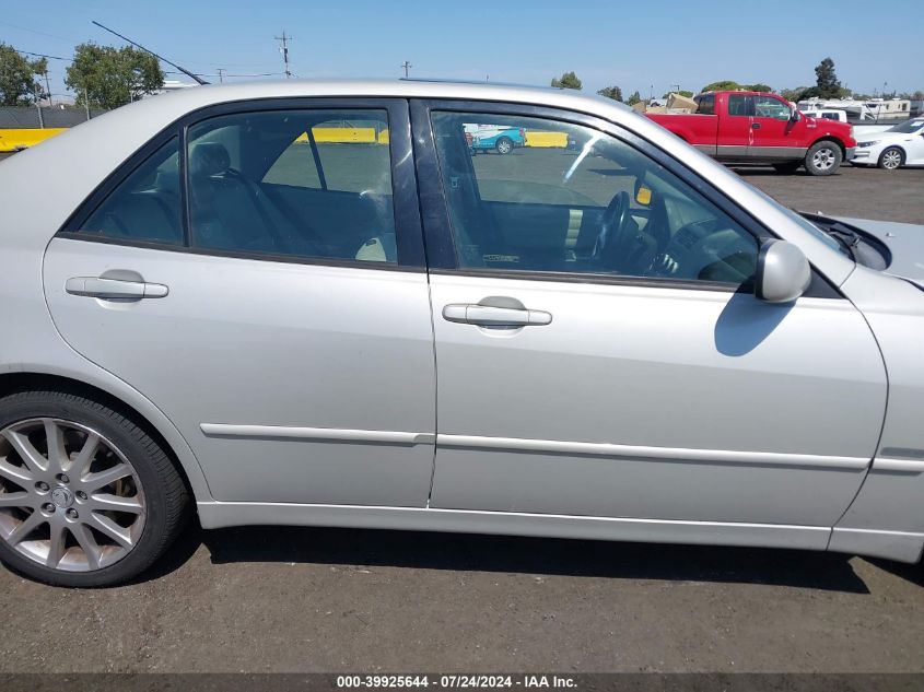 2004 Lexus Is 300 VIN: JTHBD192740091120 Lot: 39925644