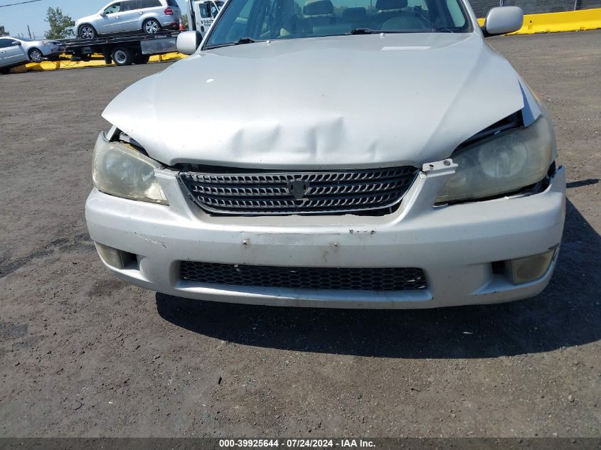 2004 Lexus Is 300 VIN: JTHBD192740091120 Lot: 39925644