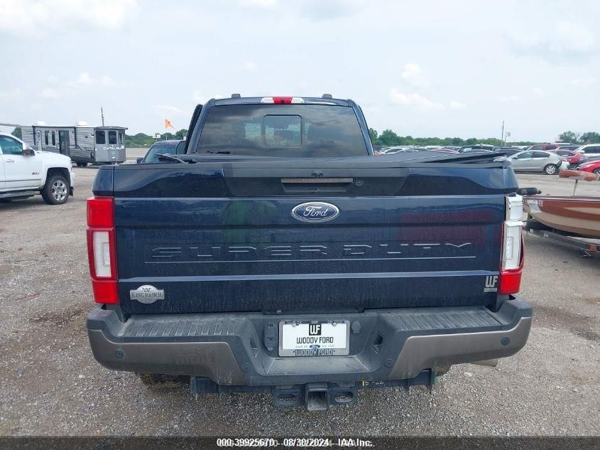 2022 Ford F-350 King Ranch VIN: 1FT8W3BT9NEG12010 Lot: 39925670