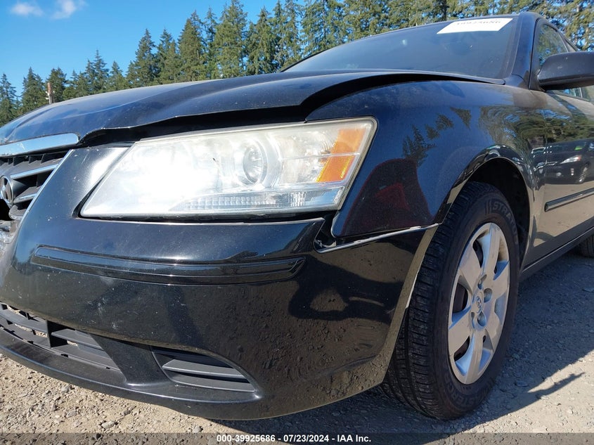 2010 Hyundai Sonata Gls VIN: 5NPET4AC7AH592417 Lot: 39925686