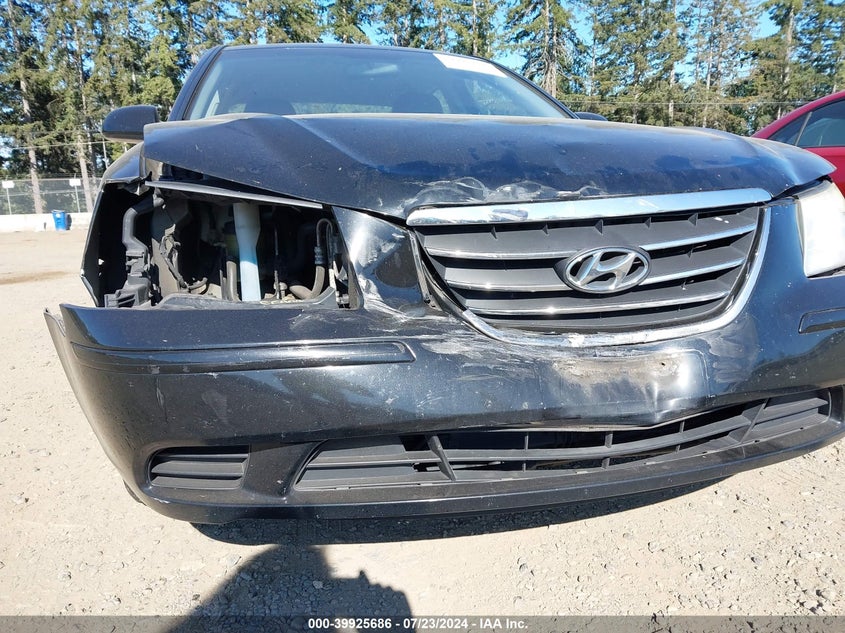 2010 Hyundai Sonata Gls VIN: 5NPET4AC7AH592417 Lot: 39925686