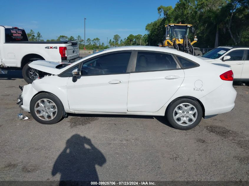 2013 Ford Fiesta Se VIN: 3FADP4BJ4DM174852 Lot: 39925706