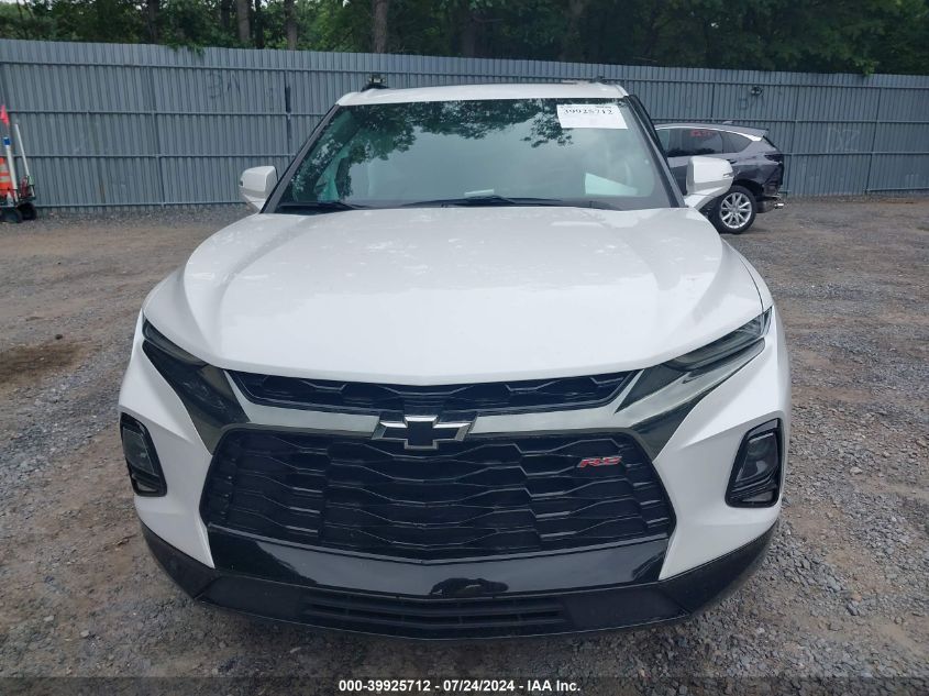 2021 Chevrolet Blazer Awd Rs VIN: 3GNKBKRSXMS500255 Lot: 39925712