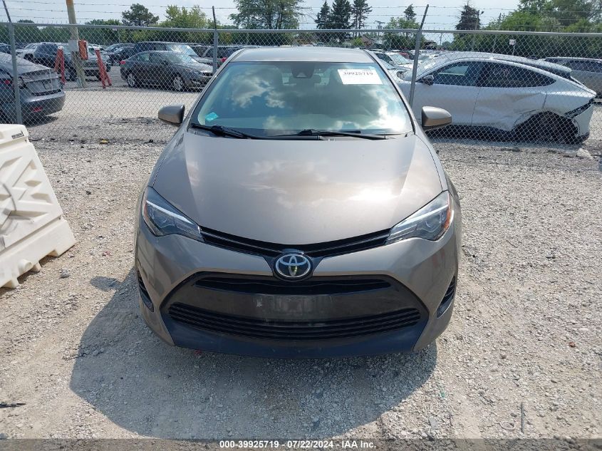 2017 Toyota Corolla Le VIN: 2T1BURHE1HC908427 Lot: 39925719