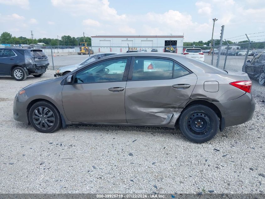 2017 Toyota Corolla Le VIN: 2T1BURHE1HC908427 Lot: 39925719