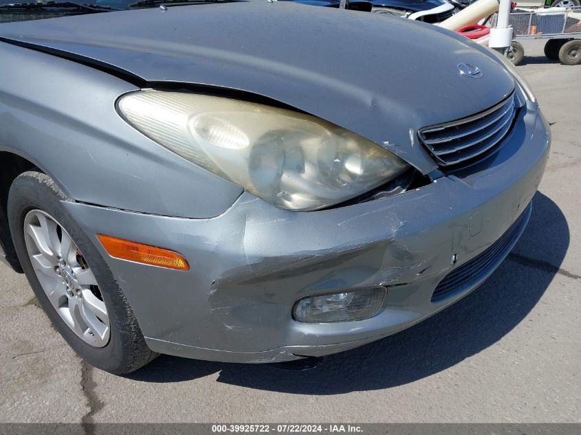 2003 Lexus Es 300 VIN: JTHBF30G330126538 Lot: 39925722