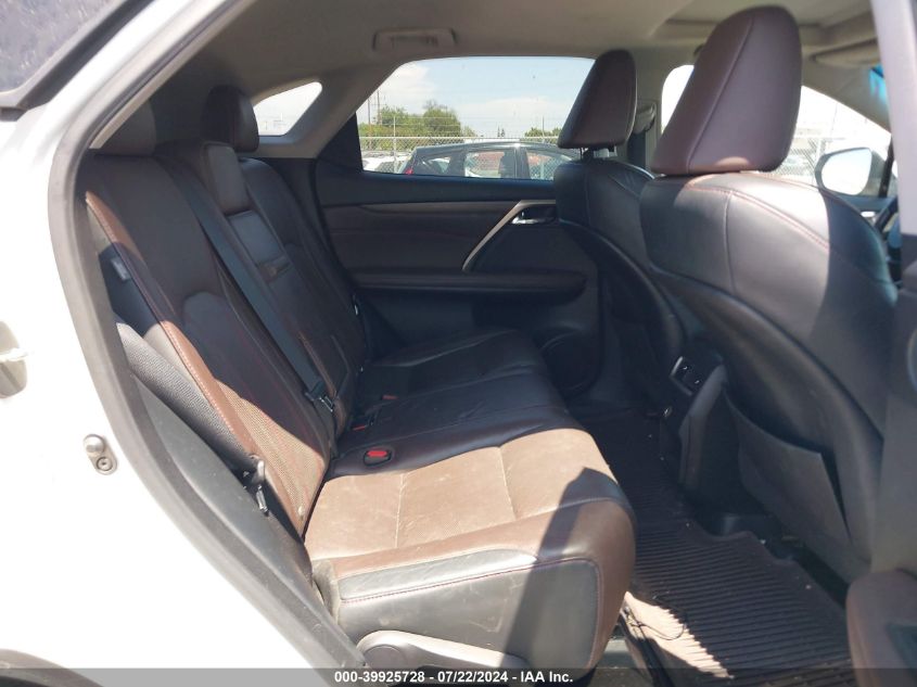 2016 Lexus Rx 350 VIN: 2T2BZMCA6GC024017 Lot: 39925728