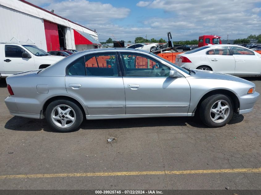 2000 Mitsubishi Galant Es VIN: 4A3AA46G8YE174634 Lot: 39925745