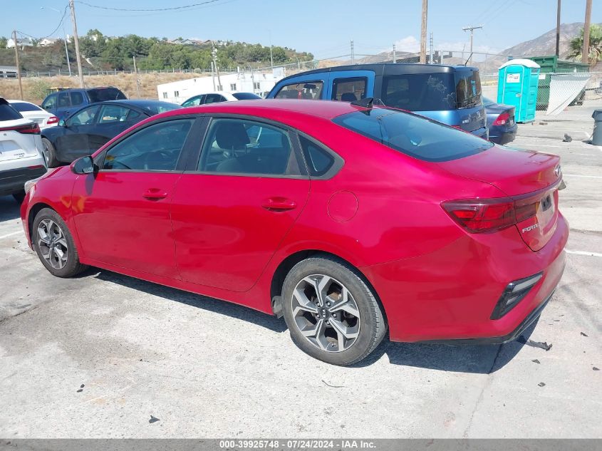 2021 Kia Forte Lxs VIN: 3KPF24AD0ME284210 Lot: 39925748