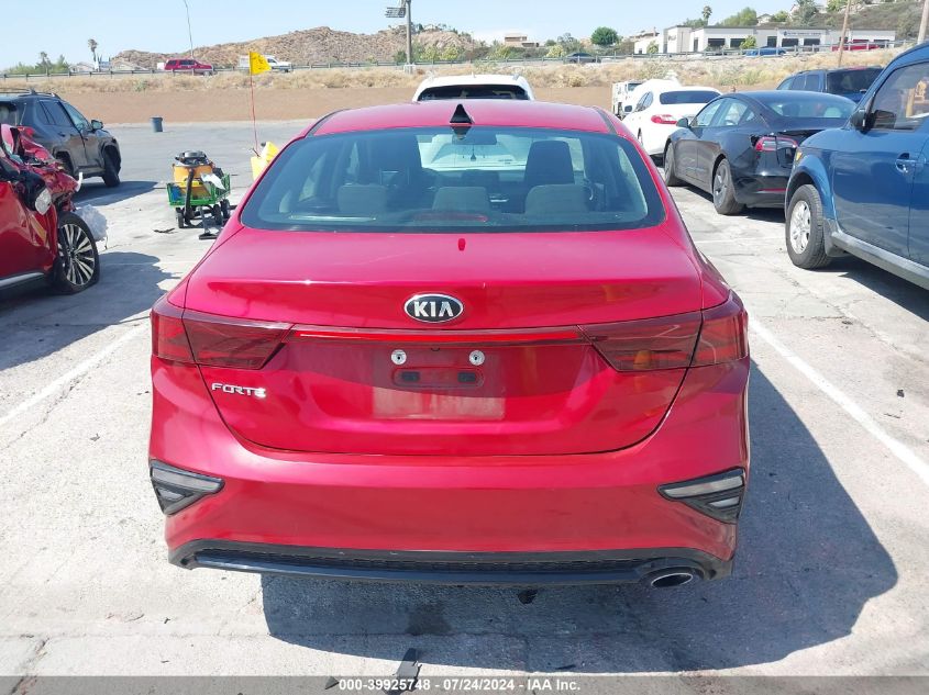 2021 Kia Forte Lxs VIN: 3KPF24AD0ME284210 Lot: 39925748