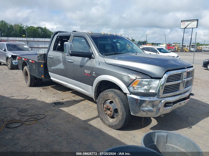 2012 Ram 3500 Laramie grey truck diesel 3C63DRJL5CG314331 photo #1