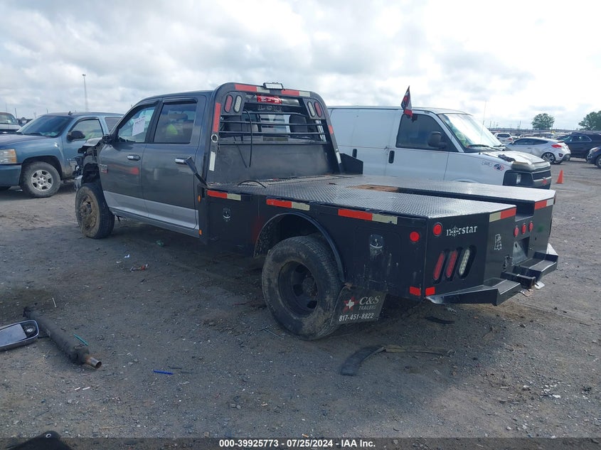2012 Ram 3500 Laramie grey truck diesel 3C63DRJL5CG314331 photo #4