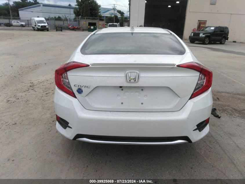 2020 Honda Civic Ex-L VIN: 19XFC1F7XLE018237 Lot: 39925869