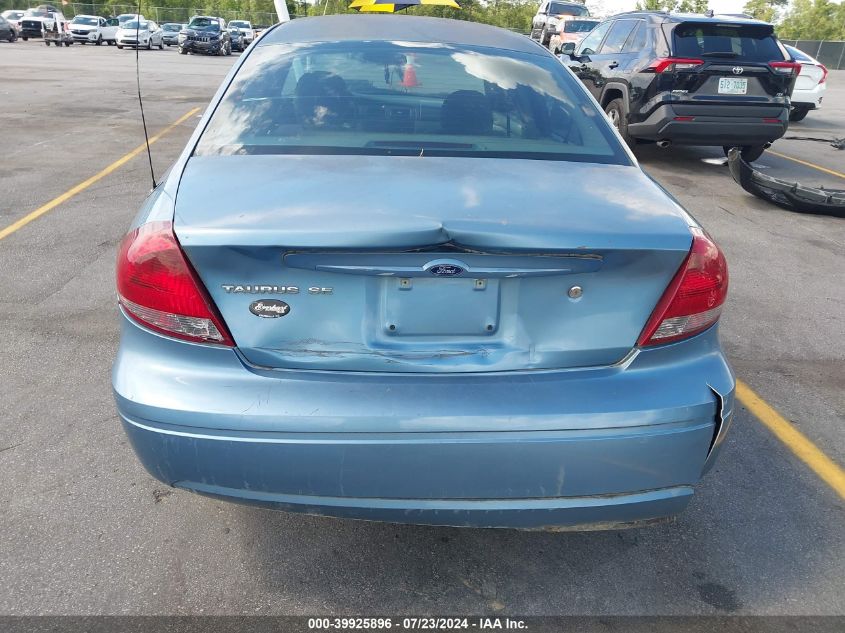 2006 Ford Taurus Se VIN: 1FAFP53U56A133797 Lot: 39925896