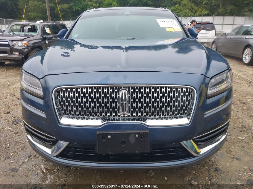 2019 Lincoln Nautilus Reserve VIN: 2LMPJ8L93KBL53791 Lot: 39925917