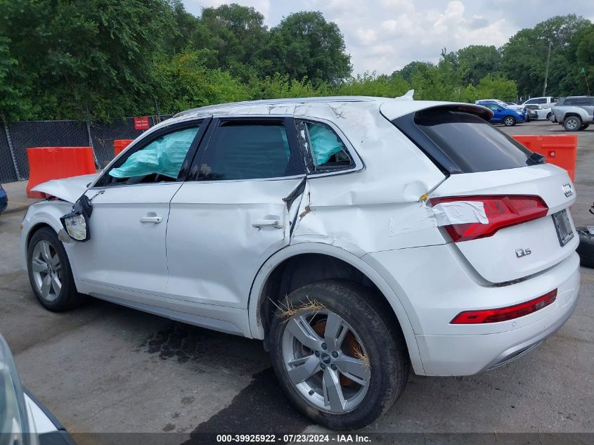 2018 Audi Q5 2.0T Premium VIN: WA1BNAFY6J2151714 Lot: 39925922