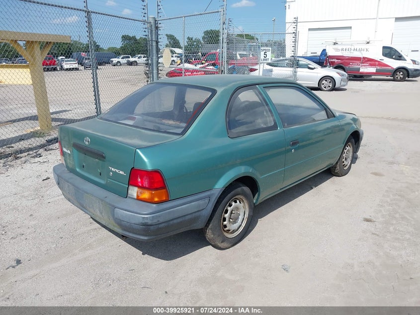 1995 Toyota Tercel Std VIN: JT2EL55D8S0090161 Lot: 39925921