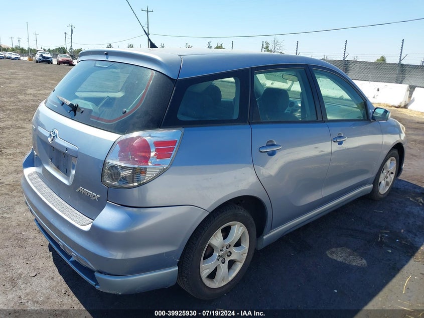 2006 Toyota Matrix Xr VIN: 2T1KR32E46C569277 Lot: 39925930