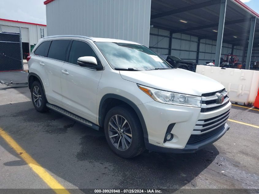 2018 TOYOTA HIGHLANDER XLE - 5TDKZRFH0JS282719