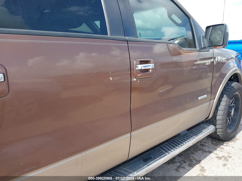 2012 Ford F-150 Lariat VIN: 1FTFW1CT5CKD04423 Lot: 39925965