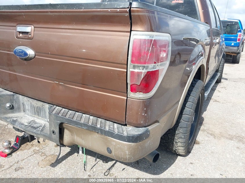 2012 Ford F-150 Lariat VIN: 1FTFW1CT5CKD04423 Lot: 39925965